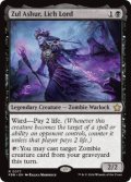 【ENG/FDN/FOIL★】死者の王、ザル・アシュール/Zul Ashur, Lich Lord  [黒] 『R』