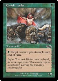 【ENG/USG】エルフの牧人/Elvish Herder