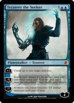 画像1: 【ENG/EvT/FOIL★】求道者テゼレット/Tezzeret the Seeker