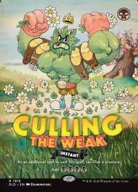 【ENG/SLD】弱者選別/Culling the Weak『ボーダーレス』