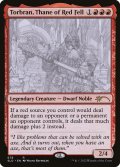 【ENG/SLD/FOIL★】朱地洞の族長、トーブラン/Torbran, Thane of Red Fell『スケッチアート』