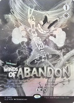 画像1: 【ENG/SLD/FOIL★】遺棄の風/Winds of Abandon『ボーダーレス』『モノクロ』