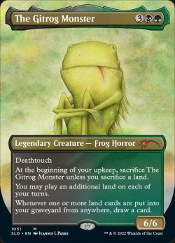 画像1: 【ENG/SLD/FOIL★】ギトラグの怪物/The Gitrog Monster『ボーダーレス』