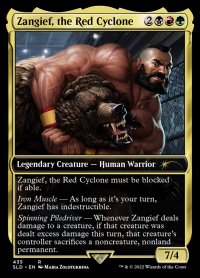 【ENG/SLD/FOIL★】Zangief, the Red Cyclone