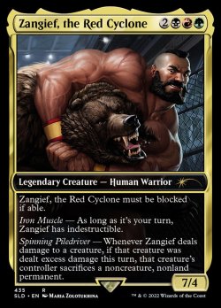 画像1: 【ENG/SLD/FOIL★】Zangief, the Red Cyclone