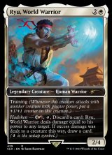【ENG/SLD/FOIL★】Ryu, World Warrior