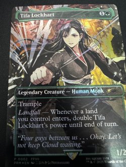 画像1: 【ENG/PRM/FOIL★】ティファ・ロックハート/Tifa Lockhart『ボーダーレス』
