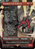 【ENG/FIN-BF】召喚：G.F.ケルべロス/Summon: G.F. Cerberus [赤] 『R』【ボーダーレス】