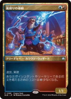 画像1: 【JPN/BLB/PRM】嵐捕りの導師/Stormcatch Mentor