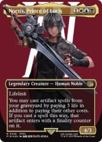 【ENG/FIN-BF/サージ・FOIL★】ルシスの王子、ノクティス/Noctis, Prince of Lucis [マルチ] 『R』【ボーダーレス】