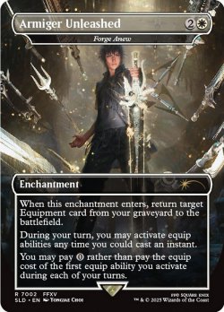 画像1: 【ENG/SLD/FOIL★】真・ファントムソード/Armiger Unleashed 再鍛造/Forge Anew『ボーダーレス』