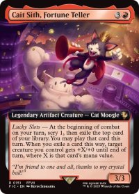 【ENG/FIC】占い師、ケット・シー/Cait Sith, Fortune Teller【拡張アート】