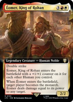 画像1: 【ENG/LTC】ローハンの王、エオメル/Éomer, King of Rohan【拡張アート】
