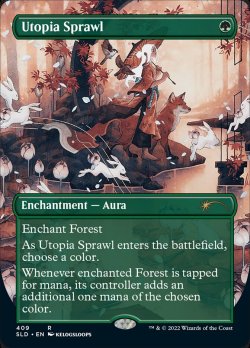 画像1: 【ENG/SLD/FOIL★】楽園の拡散/Utopia Sprawl『ボーダーレス』