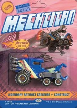 画像1: 【ENG/SLD/FOIL★】メカ巨神トークン/Mechtitan Token『ボーダーレス』
