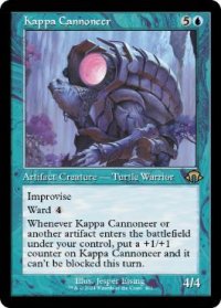【ENG/MH3-BF/FOIL★】河童の砲手/Kappa Cannoneer【旧枠】
