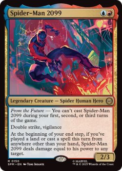 画像1: 【ENG/SPM/FOIL★】スパイダーマン2099/Spider-Man 2099 [マルチ] 『R』