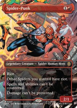 画像1: 【ENG/SPM-BF】スパイダーパンク/Spider-Punk [赤] 『R』【ボーダーレス】【207】