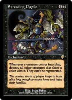画像1: 【JPN/INV/FOIL★】疫病の蔓延/Spreading Plague