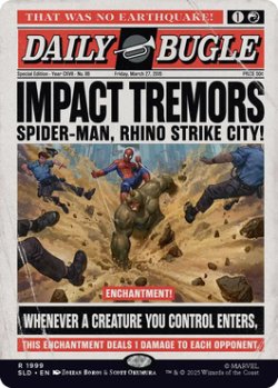 画像1: 【ENG/SLD】衝撃の震え/Impact Tremors【Daily Bugle Breaking News】