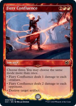 画像1: 【ENG/SS3/FOIL★】焦熱の合流点/Fiery Confluence【EX-】