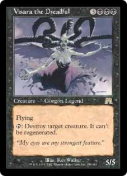 画像1: 【ENG/ONS】戦慄をなす者ヴィザラ/Visara the Dreadful【VG】