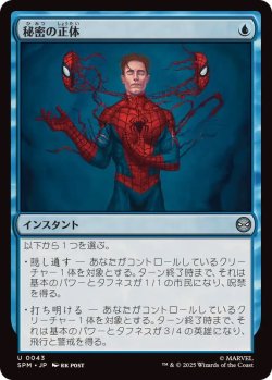 画像1: 【JPN/SPM】秘密の正体/Secret Identity [青] 『U』