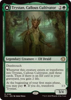 画像1: 【ENG/ECL/FOIL★】無感情の栽培者、トリスタン/Trystan, Callous Cultivator [緑] 『R』
