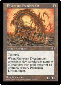 【ENG/MIR】ファイレクシアン・ドレッドノート/Phyrexian Dreadnought