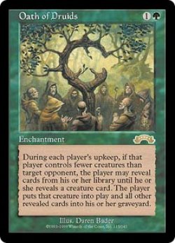 画像1: 【JPN/EXO】ドルイドの誓い/Oath of Druids【EX-】