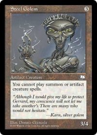【ENG/WTH】鋼のゴーレム/Steel Golem