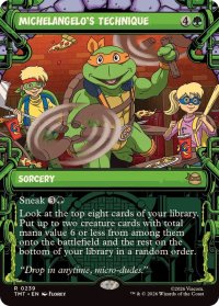 【ENG/TMT-BF】ミケランジェロの奥義/Michelangelo's Technique『緑』 『R』【ショーケース】