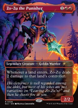 画像1: 【ENG/SLC/FOIL★】罰する者、ゾーズー/Zo-Zu the Punisher【ボーダーレス】