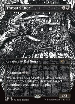 画像1: 【ENG/SLD/FOIL★】喉笛切り/Throat Slitter【スケッチ】