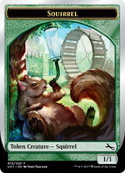 画像1: 【ENG/UST/FOIL★】リストークン/Squirrel Token