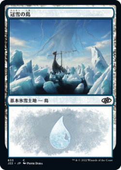 画像1: 【JPN/J22】冠雪の島/Snow-Covered Island