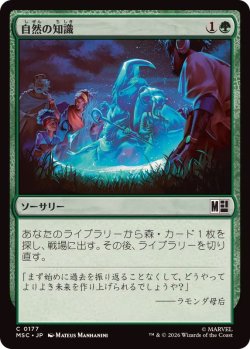 画像1: 【JPN/MSC】自然の知識/Nature's Lore［緑］『C』