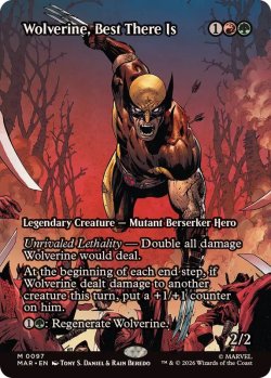画像1: 【ENG/MAR/FOIL★】その道の極み、ウルヴァリン/Wolverine, Best There Is［マルチ］『M』