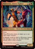 【ENG/MSH/FOIL★】獰猛な戦士、ウルヴァリン/Wolverine, Fierce Fighter［マルチ］『R』  