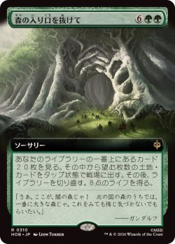 画像1: 【JPN/HOB-BF】森の入り口を抜けて/Through the Forest Gate［緑］『R』『拡張アート』