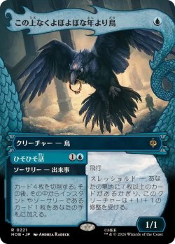画像1: 【JPN/HOB-BF】この上なくよぼよぼな年より鳥/Most Decrepit Old Bird［青］『R』『ボーダーレス』