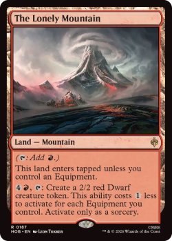 画像1: 【ENG/HOB/FOIL★】はなれ山/The Lonely Mountain［土地］『R』