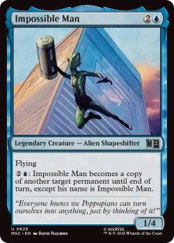 画像1: 【ENG/MSC/FOIL★】インポッシブル・マン/Impossible Man［青］『U』  