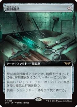 画像1: 【JPN/DSK-BF】解剖道具/Dissection Tools  [茶] 『R』 『拡張アート』