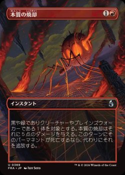 画像1: 【JPN/FRA】本質の焼却/Essence Burn［赤］『U』『ボーダーレス』