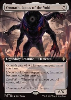 画像1: 【ENG/FRC】虚空の座、オムナス/Omnath, Locus of the Void『拡張アート』