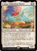 【ENG/TLE/FOIL★】気の技の達人、アン/Aang, Airbending Master [白] 『M』  