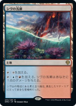 画像1: 【JPN/DMU/Foil★】シヴの浅瀬/Shivan Reef [土地] 『R』