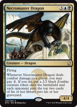 画像1: 【ENG/DTK】屍術使いのドラゴン/Necromaster Dragon『R』