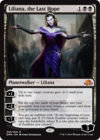 【ENG/EMN/FOIL★】最後の望み、リリアナ/Liliana, the Last Hope 